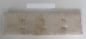 Preview: Fensterbank Auflage ca. 20 x 80 cm mit Klettpunkten Mikrofaser honig